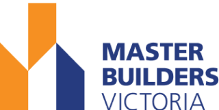 Master builders Victoria members logo